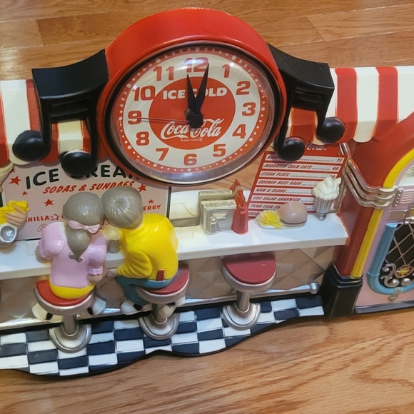 Coca-Cola vintage diner clock - Picture 10 of 10